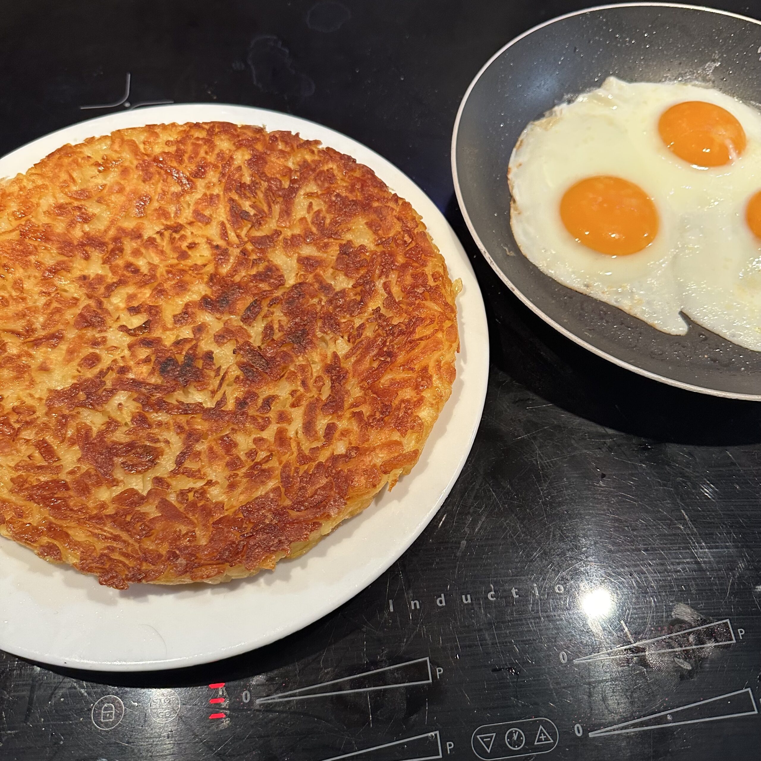 Rösti mit Spiegelei