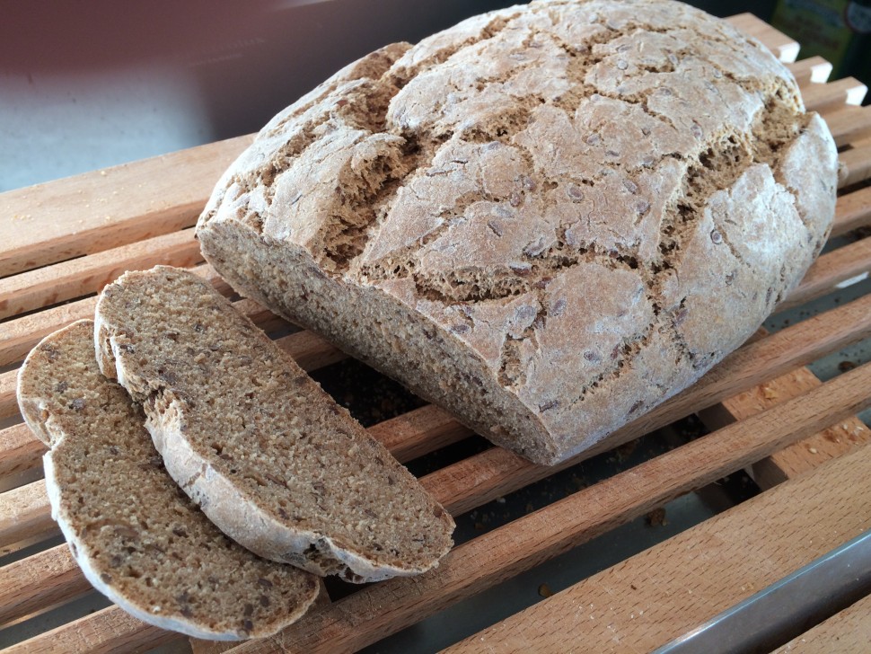 Sauerteigbrot mit Leinsamen