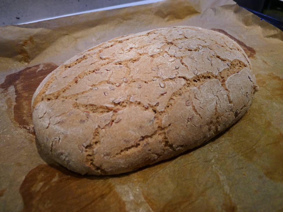 Sauerteigbrot mit Leinsamen